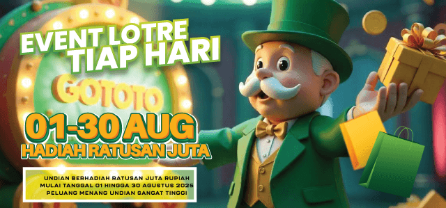 LOTRE HARIAN HADIAH RATUSAN JUTA BULAN AGUSTUS