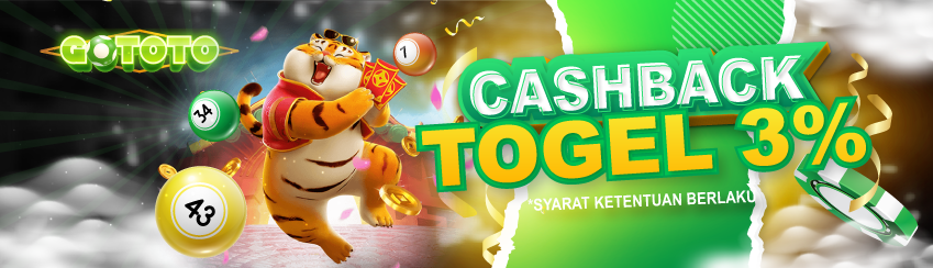 Cashback Togel 3%